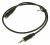 83762 STEREO JACK EXTENSION CABLE 3.5 MM 3 PIN MALE > FEMALE 0.5 M